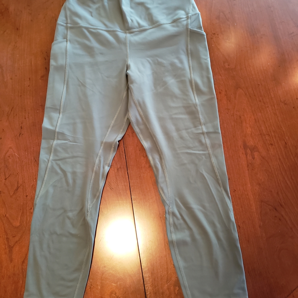 lululemon align™ high-rise crop with pockets 23" Forest Green